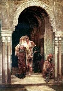 unknow artist Arab or Arabic people and life. Orientalism oil paintings  271